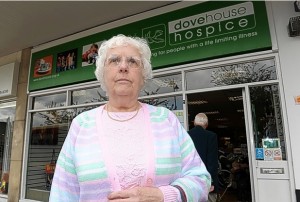 Hospice volunteer Jane Brooks