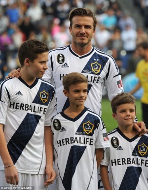 The Beckham boys