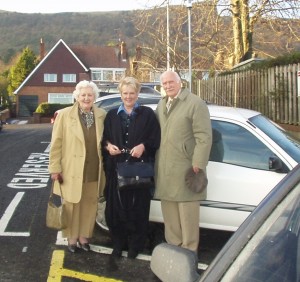 With my Mum, Maureen Shaw and my Dad John Shaw.