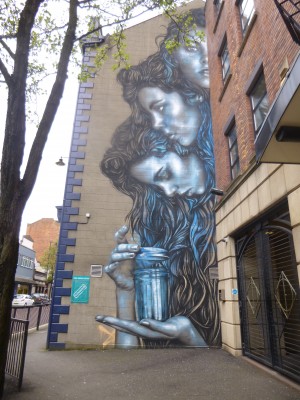 Irish New mural, Donegall Street, Belfast