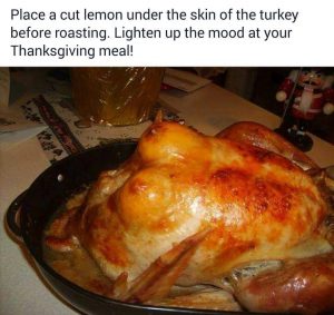 SUNDAY BLOG: Tart Up Your Turkey and Walk –