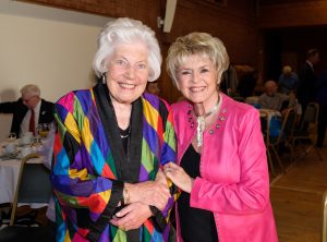 Gloria Hunniford with Betty Craig