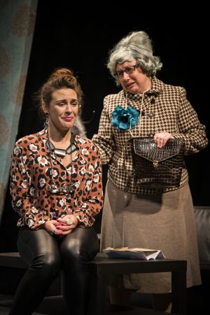 6 - Roisin Gallagher as Olive & Christina Nelson as Mrs Hughes in Is That Too Hot_Simon Fallaha Photography