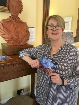 .... with the bust of Mary Ann McCracken in Clifton House